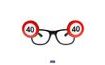 Brýle dopravní značka 40