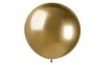 Chromovaný balónek 80 cm – lesklý zlatý 1KS