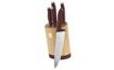 BAMBOO Knife Set with Stand - 6 Pieces from Leonardo Collection