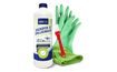 Oven and grill cleaner + gloves, microfiber and brush - 500 ml