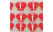 Red Butterfly Sugar Decorations