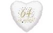 64. narodeninový balónik srdce
