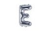 Balloon foil letter "E", 35 cm, silver (NELZE PLNIT HELIEM)