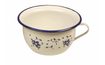 Enamel potty 2,7l - flowers