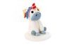 Sugar unicorn figurine white