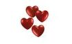 Chocolate hearts dark chocolate red 66 pcs