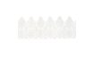 Edible Sugar Lace for Cakes – White - Width 6 cm