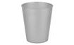 Silver Plastic Party Cup - New Year's Eve - 250 ml - 1 pc