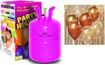 Helium Set with Rose Gold Balloons - 7 pcs, 30 cm