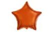 Balloon foil 45 cm Star orange