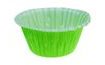 Sütő kosarak önhordó muffinokhoz - zöld 50 db