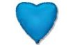 Balloon foil 45 cm Heart blue