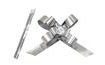 Decorative Pull Ribbon - Metallic Silver - 1 Piece