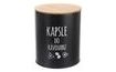 16 cm Capsule Storage Canister BLACK