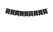 Halloween Black Garland - 20 x 175 cm