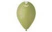 100 pcs Olive Green Pastel Balloons - 26 cm
