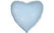 Balloon foil 45 cm Heart light blue