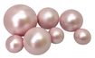 Čokoládové gule XXL – perleťovo ružové