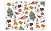 Wrapping paper Christmas classic - cartoon children's motifs - sheets 100 x 70 cm