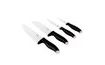 4-Piece Stainless Steel Knife Set - Black Rose Collection