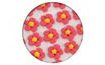 Sugar decoration - Piped flowers 35 pc. red