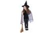 Kostým čaroděj/čarodějnice halloween plášť+klobouk