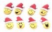 Smiley Santa - 12 pcs