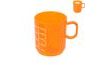 ORION Plastic Measuring Cup with Print 0.25L Orange
