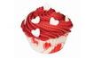 Confectionery paper cases 50 x 30 mm (60 pc.) - Hearts