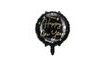 Black Foil Balloon Happy New Year - New Year's Eve - 45 cm