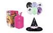 Helium and Balloon Set - Witch - 7 pcs - Halloween