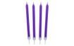 Birthday candles 8,6 cm 10 pcs purple