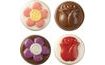 Chocolate mould flower mix