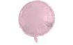 Kulatý fóliový balón - pastelová ružová - 45 cm