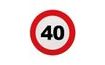 Traffic Sign Plates 40 - 23 cm - 8 pcs/pack