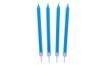 Birthday candles 8,6 cm 10 pcs blue