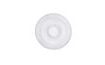 WHITE Saucer, Diameter 15.5 cm