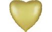 Fóliový balónik 45 cm Srdce PASTELOVÉ ZLATÉ