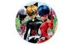 Jedlý papír Miraculous ladybug 20 cm - beruška a černý kocour