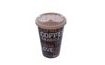 Pohár plast COFFEE víčko 0,45 l