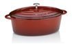 Cast Iron Roasting Pan with Lid CALIDO 35 x 28.5 cm