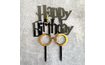 Cake topper Harry Potter - Happy Birthday