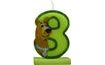 Scooby Doo birthday cake candle - number 8