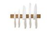 6-Piece Knife Set with Magnetic Holder from Acacia Wood - Sahara Collection