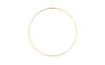 Dekoračná zlatá obruč 25 cm Amscan