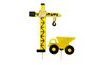 Construction Set – Sugar Cake Decorations: Crane and Digger
