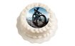 Edible paper mountain bikers 20 cm