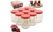Preserving Jars with Lids 0.06 L, Set of 9