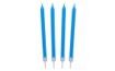 Birthday candles 8,6 cm 10 pcs blue