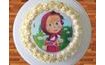 Edible paper Masha and the Bear